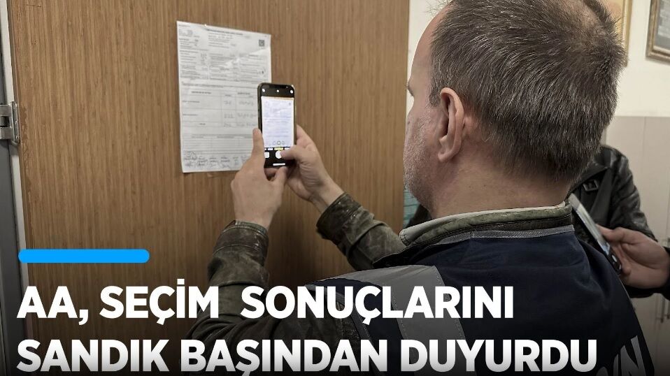 AA, Cumhurbaşkanı Seçimi ikinci turuna ilişkin sonuçları sandık başından duyurdu