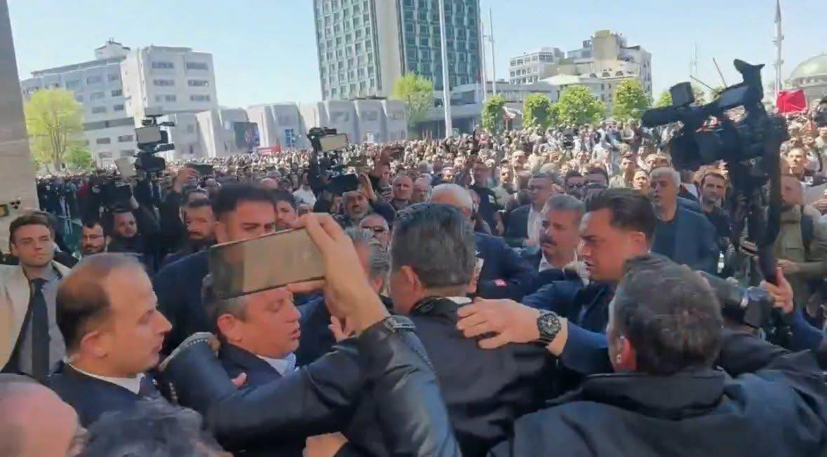 Özgür Özel'e Saldiri