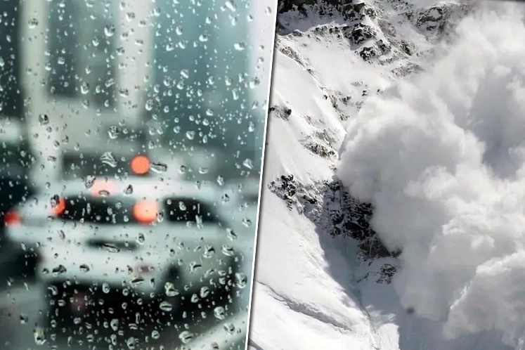 Meteoroloji'den kuvvetli yağış ve çığ uyarısı