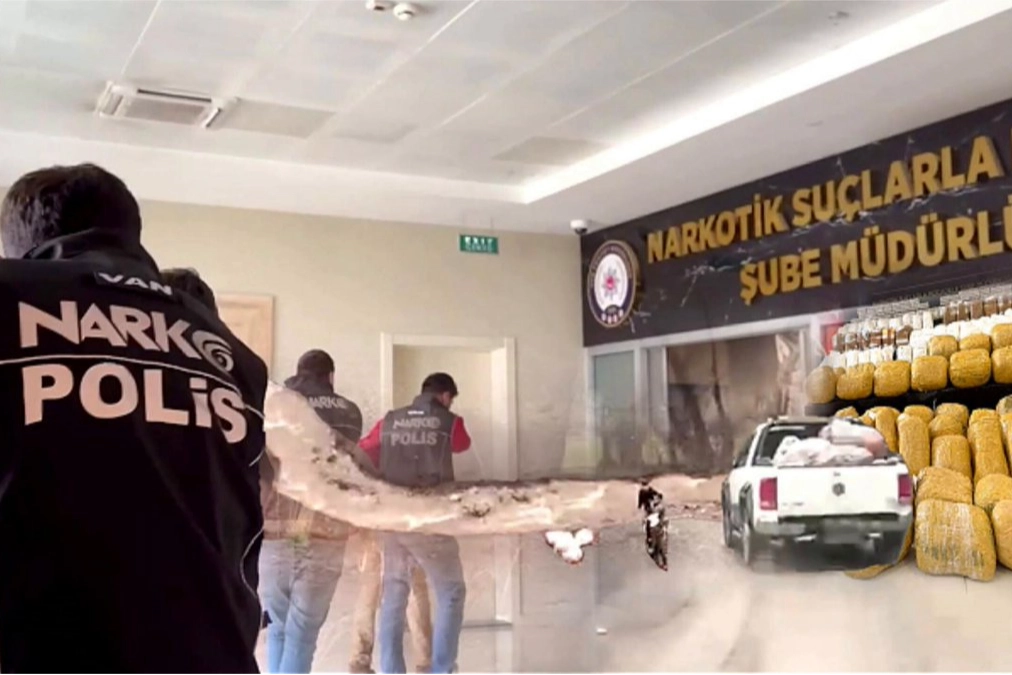 Van'da 240 kilo uyuşturucu ele geçirildi!
