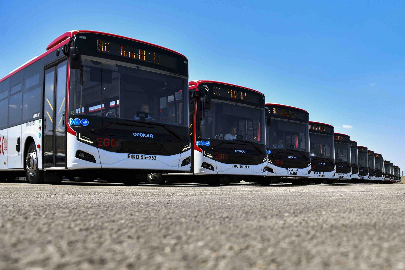 Ankara'da toplu taşımaya 20 yeni otobüs