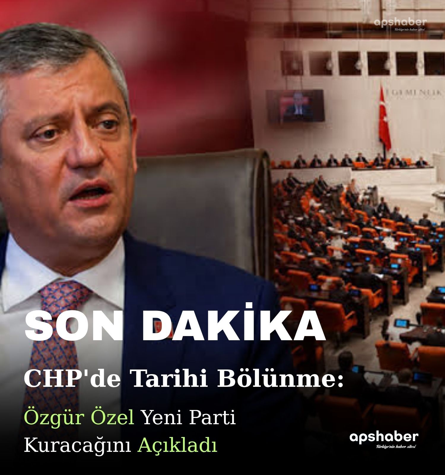 CHP'de Tarihi Bölünme: Özgür Özel Yeni Parti Kuracağını Açıkladı