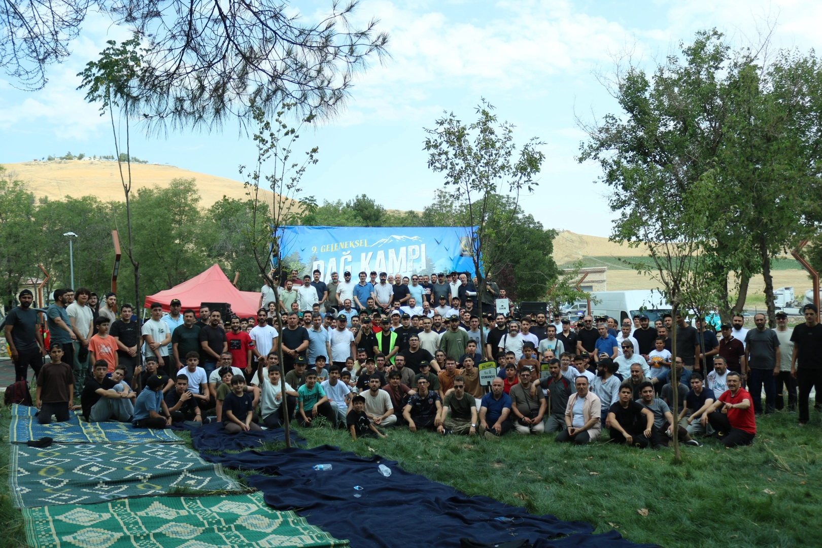 YediHilal'in 9. Geleneksel Dağ Kampı Batman'da gerçekleştirildi