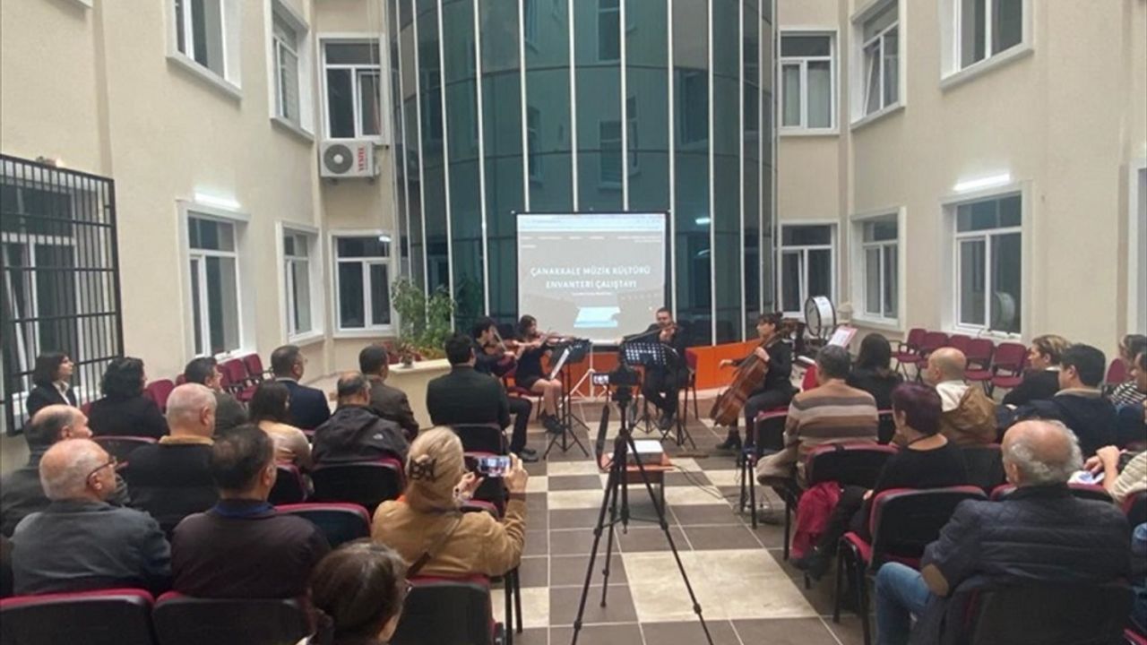 Çanakkale'de müzik kültür envanteri çalıştayı düzenlendi