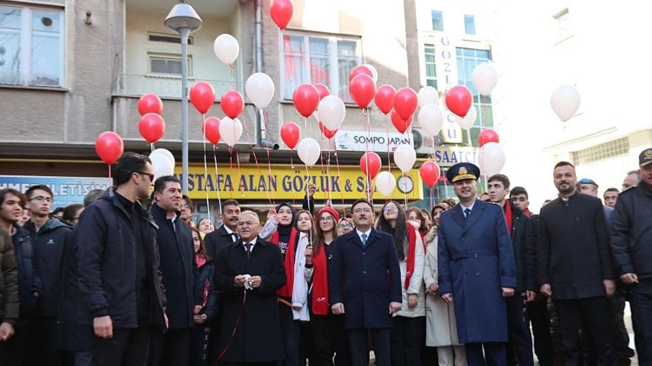 Atatürk'ün Kayseri'ye gelişinin 104. yıl dönümünü kutladı