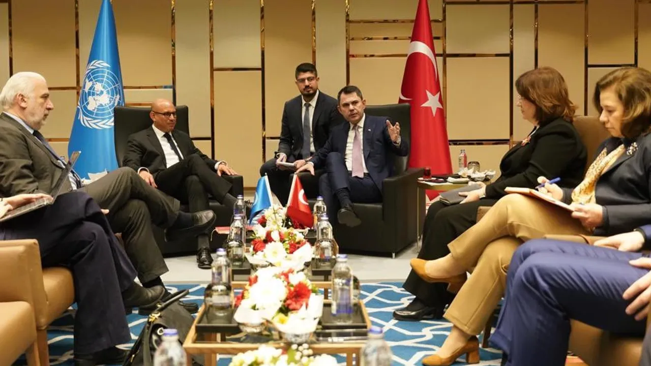 Bakan Kurum'dan COP31 mesajı: Kapsayıcı ve sonuç odaklı süreç yürüteceğiz