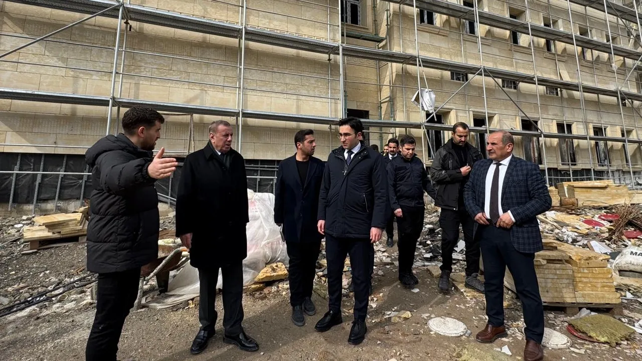 Mardin Midyat'ın yeni adliye sarayında sona gelindi