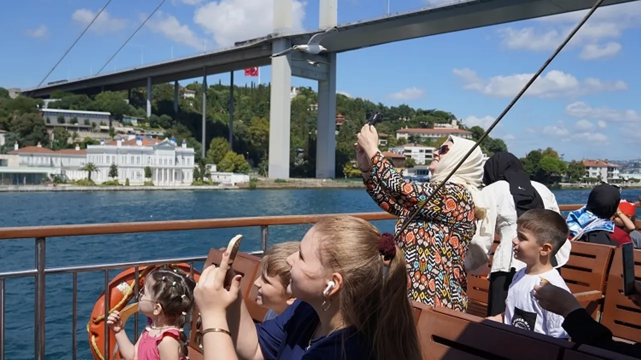Okula dönüş öncesinde Boğaz turu