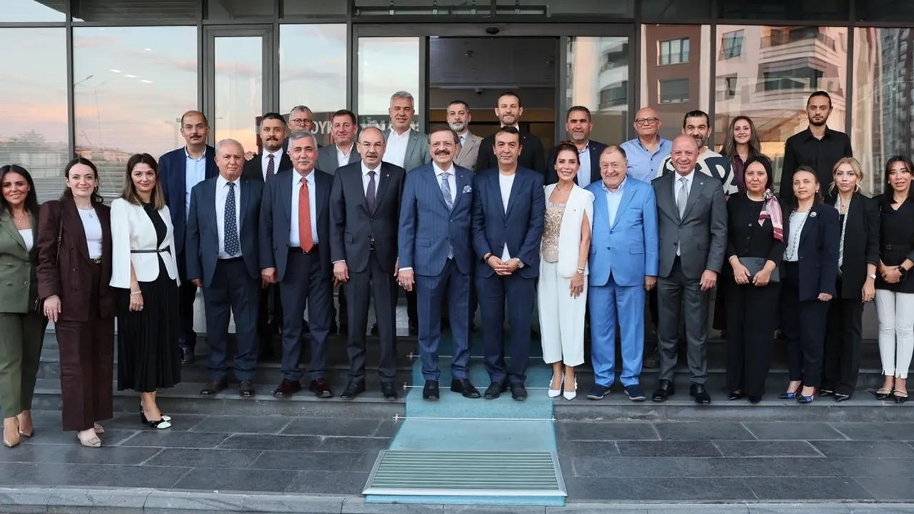 TOBB Başkanı'ndan KTO'ya ziyaret