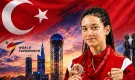 Milli sporcudan Gürcistan'da bronz madalya!