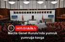 Meclis Genel Kurulu'nda yumruk yumruğa kavga