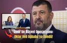 İzmir’de Rüşvet Operasyonu: Oklar Veli Ağbaba’ya Döndü!