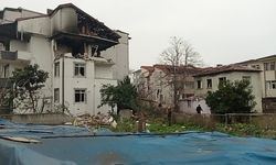 Kocaeli'de doğal gaz patlamasının yaşandığı bölgede hasar tespit çalışmaları başlatıldı