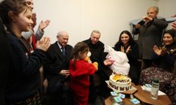 İslahiye'de Cumhurbaşkanı Erdoğan'dan doğum günü sürprizi