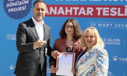 İstanbul Silivri'de kentsel dönüşümde tapu sevinci
