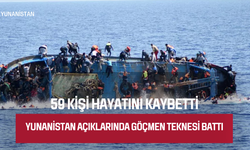 Yunanistan açıklarında göçmen teknesi battı