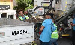 MASKİ'den yağmur suyu ızgarası temizliği