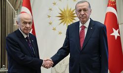 CB Recep Tayyip Erdoğan ve Bahçeli bir araya geldi