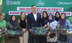 Silivri'de kadın üreticilere 300 bin adet fide