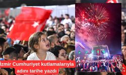 İzmir Cumhuriyet kutlamalarıyla adını tarihe yazdı