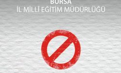 Bursa İl Milli Eğitim'den boykot kararı