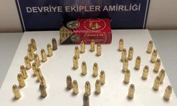 Dur ihtarına uymayan araçta çok sayıda mermi ele geçirildi