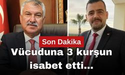 Vücuduna 3 kurşun isabet etti...