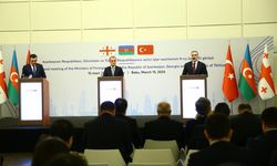 Türkiye,Azerbaycan,Gürcistan Üçlü Dışişleri Bkanı toplantısı başladı