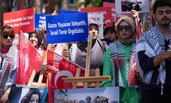Üniversitelilerden İsrail'in Gazze'ye  saldırılarına protesto