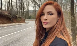 Mine Tugay eksi 15 derecede göle girdi