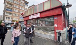 Başkent Ankara'da  sağanak yağış nedeniyle metro hatları hizmet dışı kaldı