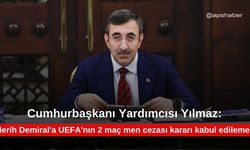 Cumhurbaşkanı Yardımcısı Yılmaz: Merih Demiral'a UEFA'nın 2 maç men cezası kararı kabul edilemez