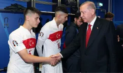 Cumhurbaşkanı Erdoğan'dan millilere tebrik