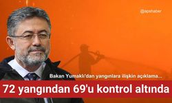 Bakan Yumaklı'dan yangınlara ilişkin açıklama