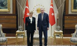 Cumhurbaşkanı Erdoğan, Kolinda Grabar Kitaroviç'i, kabul etti