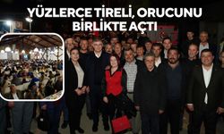 Yüzlerce Tireli, orucunu birlikte açtı