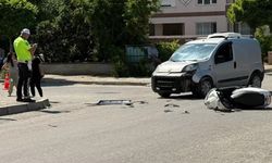 İzmir'in Tire ilçesinde meydana gelen trafik kazasında iki kişi yaralandı