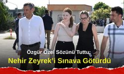 Özgür Özel Sözünü Tuttu: Nehir Zeyrek’i Sınava Götürdü
