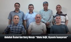 Abdullah Öcalan’dan Barış Mesajı: “Silaha Değil, Siyasete İnanıyorum”