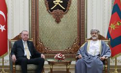 Erdoğan, Umman Sultanı Heysem bin Tarık ile bir araya geldi