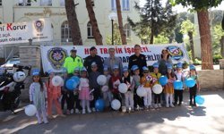 Tire’de Trafik Haftası’na Anlamlı Kutlama: Protokol ve Çocuklar El Ele