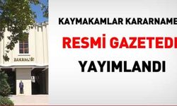 430 Mülki İdare Amirinin görev yeri değişti