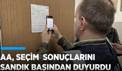 AA, Cumhurbaşkanı Seçimi ikinci turuna ilişkin sonuçları sandık başından duyurdu