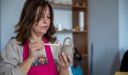 Üretici kadınlardan 'sevgi' dolu hediyeler