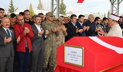 Şehit Sözleşmeli Er Abdulkadir Akıncı son yolculuğuna uğurlandı
