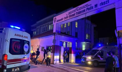 Adıyaman'da polis meslektaşlarına ateş açtı