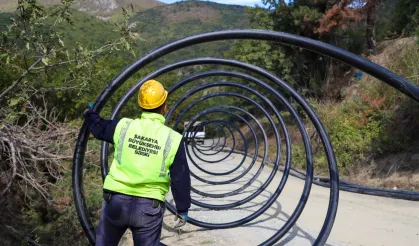 Sakarya'da Kazımiye Mahallesine 2 bin 700 metrelik yeni hat