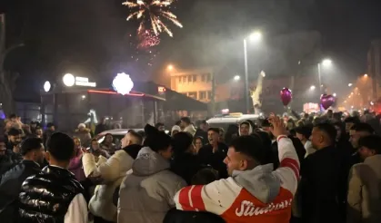 Edirne Keşan'da yılbaşı coşkusu