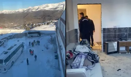 Sivas  Yıldız Dağı'nda otelde patlama! Yaralılar var