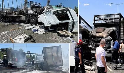 Sakarya'da Zincirleme Tır Kazası: 1 Ölü, 2 Yaralı